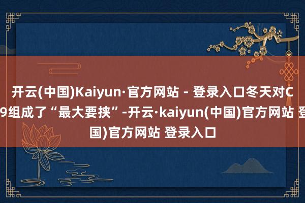 开云(中国)Kaiyun·官方网站 - 登录入口冬天对Covid-19组成了“最大要挟”-开云·kaiyun(中国)官方网站 登录入口