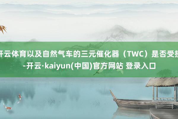 开云体育以及自然气车的三元催化器（TWC）是否受损-开云·kaiyun(中国)官方网站 登录入口