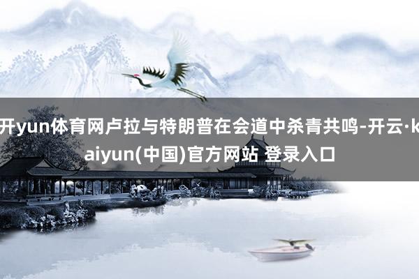 开yun体育网卢拉与特朗普在会道中杀青共鸣-开云·kaiyun(中国)官方网站 登录入口